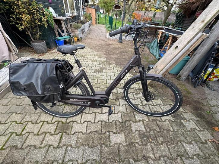 Cortina E-Octa Plus 2019 Brown – 750Wh accu – maat 57, Fietsen en Brommers, Elektrische fietsen, Gebruikt, Cortina, 55 tot 59 cm