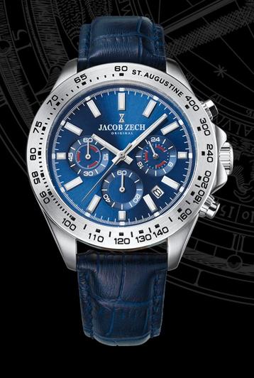JACOB ZECH ST-AUGUSTINE SPORT CHRONO, 300€KORTING! 💯%NIEUW beschikbaar voor biedingen