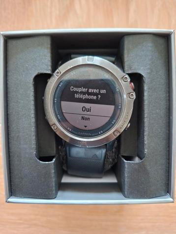 Montre connecté Garmin Fènix 5X beschikbaar voor biedingen