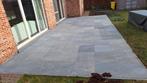 37m² Aziatische blauwe natuursteen terrastegels (60x60cm), Ophalen, Natuursteen, Terrastegels