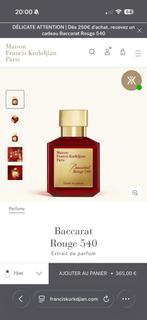 Barracat rouge 540 parfum, Ophalen, Zo goed als nieuw