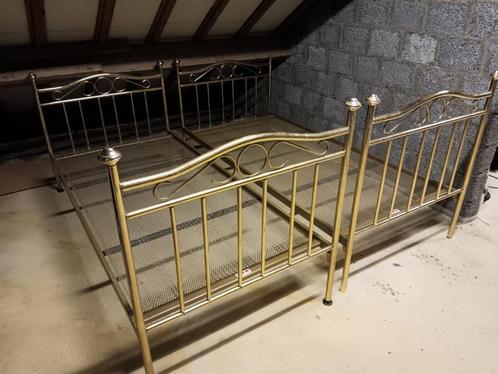 Dico metalen bed, Huis en Inrichting, Slaapkamer | Bedden, Gebruikt, Eenpersoons, 200 cm, Metaal, Ophalen