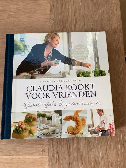 Claudia Allemeersch - Claudia kookt voor vrienden, Livres, Livres de cuisine, Enlèvement ou Envoi