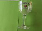 1 oud Westmalle bierglas op voet, Verzamelen, Glas en Drinkglazen, Ophalen of Verzenden, Bierglas