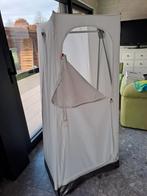 2 witte opvouwbare kledingkasten IKEA, Huis en Inrichting, Kasten | Kleerkasten, Ophalen, Zo goed als nieuw