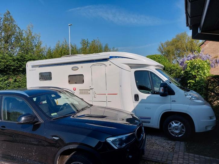 GiottiLine Illusion 760 – 2010 – 103.000 km – Compleet ui, Caravans en Kamperen, Mobilhomes, Particulier, tot en met 4, Half-integraal