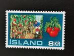 Ijsland 1972 - serres, serreteelt, tomaten **, IJsland, Ophalen of Verzenden, Postfris