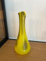Poolse glas/glazen vaas handgemaakt Tarnowiec, Ophalen of Verzenden