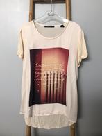 Maison Scotch crème t-shirt met print, maat 4, Kleding | Dames, Maison scotch, Gedragen, Korte mouw
