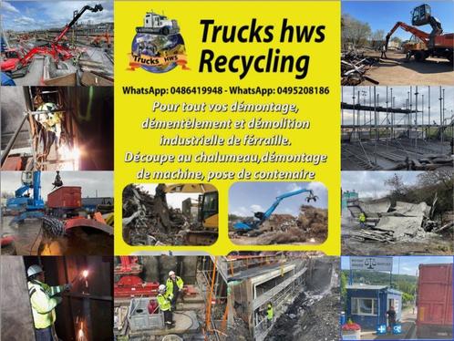 ferrailleur, professionnel, Récup à domicile, Auto's, Overige Auto's, Bedrijf, Te koop, Ophalen