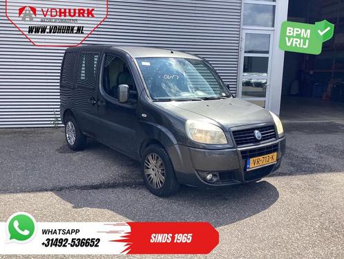 Fiat Doblò Cargo 1.9 MJ 100 pk Maxi L2 EXPORT ONLY/ Elek.ram, Auto's, Bestelwagens en Lichte vracht, Bedrijf, ABS, Centrale vergrendeling