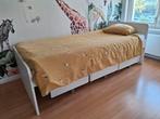 Kinderbed Ikea SLÄKT wit 3 grote opberglades 90x200 cm, Huis en Inrichting, Slaapkamer | Bedden, Ophalen, 90 cm, Eenpersoons, Wit