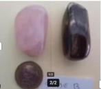 2 prachtige trommelstenen samen 3.50 euro !, Ophalen of Verzenden