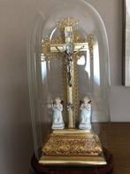 Stolp met christusbeeld, Antiek en Kunst, Antiek | Religieuze voorwerpen, Ophalen