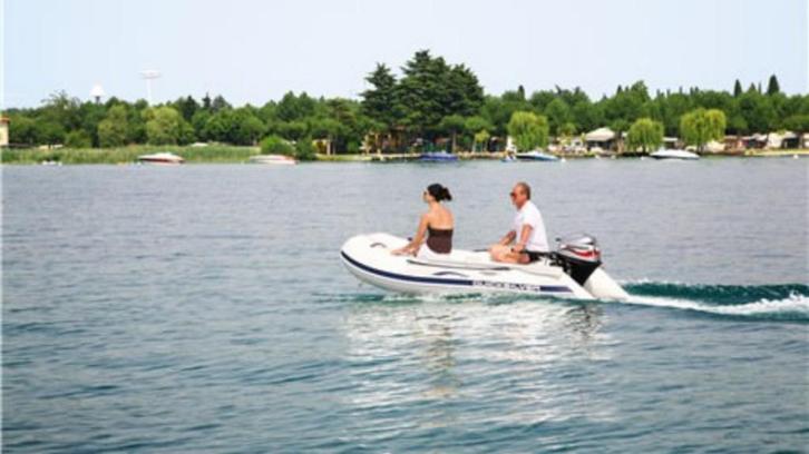 Opblaasbare rubberboot, Watersport en Boten, Rubberboten, Nieuw, Quicksilver, Airdeck, Ophalen