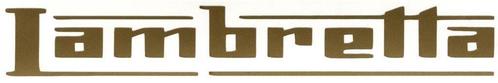 Lambretta sticker #3, Motoren, Accessoires | Stickers, Verzenden