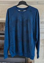 Pull/pull pour homme - imprimé bleu - taille M - JBC, Porté, Bleu, Taille 48/50 (M), JBC