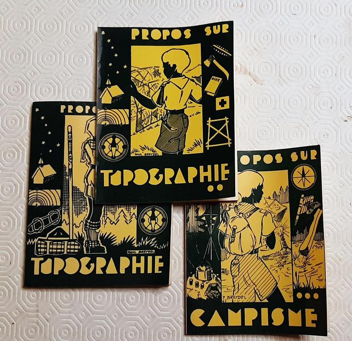 Propos sur la topographie et le campisme (Vieux Castor), Livres, Nature, Utilisé, Autres sujets/thèmes, Envoi