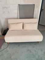 Divan - lit d'appoint, blanc, 2 places., Enlèvement, Blanc
