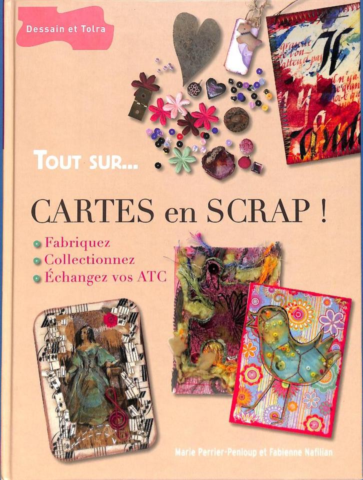 „Alles over... KAARTEN in SCRAP!” — Marie Perrier-Penoup,..., Hobby en Vrije tijd, Scrapbooking, Zo goed als nieuw, Album of Boek