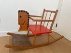 Vintage houten schommelpaard, Enlèvement, Utilisé