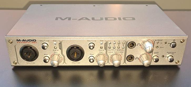 M-AUDIO Firewire 410, Computers en Software, Geluidskaarten, Zo goed als nieuw, Extern, Ophalen of Verzenden