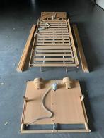 Mindervaliden elektrische bed 1 persoon, Beige, 90 cm, Gebruikt, Eenpersoons