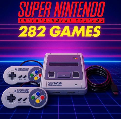 Super Nintendo classic mini met uitbreiding, Games en Spelcomputers, Spelcomputers | Nintendo Super NES, Zo goed als nieuw, Verzenden