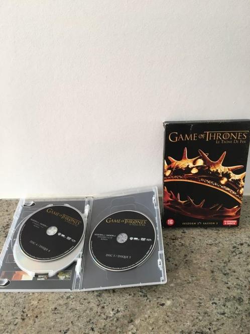 Game of thrones volledig tweede seizoen op dvd, CD & DVD, DVD | TV & Séries télévisées, Utilisé, Enlèvement ou Envoi