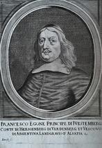 kopergravure - Frans Egon van Fürstenberg-Heiligenberg, Antiek en Kunst, Ophalen of Verzenden