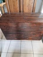 oude houten koffer 65/1m/58cm   €95, Huis en Inrichting, Gebruikt, Ophalen