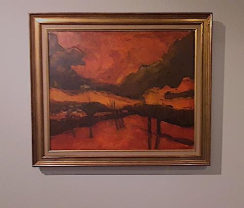 Zoum Walter (1902-1974) o/d 74 x 65 cm (Van Den Eeckhoudt ), Antiek en Kunst, Kunst | Schilderijen | Modern, Ophalen