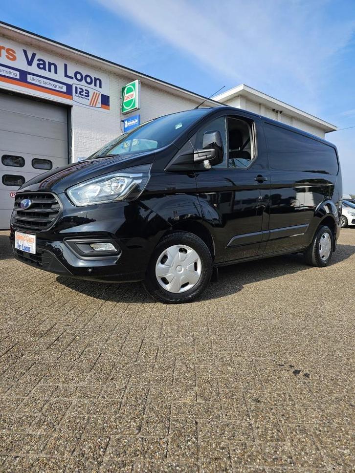 Custom Transit Custom L1H1, Cruise, Bluetooth, Trekhaak., Auto's, Bestelwagens en Lichte vracht, Bedrijf, Te koop, ABS, Airbags