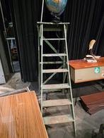 oude houten schilderstrap, Doe-het-zelf en Bouw, Ladders en Trappen, Ophalen, Gebruikt