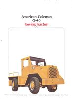 AMERICAN-COLEMAN G-40, Enlèvement ou Envoi, Comme neuf, Autres marques