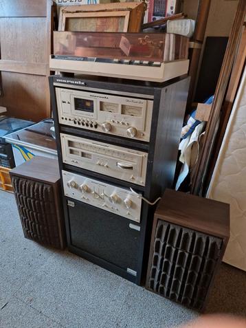 set Marantz met kast  beschikbaar voor biedingen