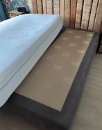Boxspring te koop, Brun, Enlèvement, Utilisé, 200 cm