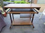 Bureau op wieltjes, Ophalen, Met wielen, Zo goed als nieuw, Bureau