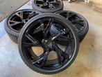 20" velgen steek 5x112 !  9x20 ET 25 naaf 66.6 +Tpms zwart., Auto-onderdelen, Banden en Velgen, Ophalen, Gebruikt, 275 mm, Banden en Velgen