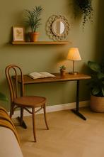 vintage wandtafel consoletafel bureau tafel, Huis en Inrichting, Ophalen, Metaal