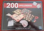 200 spellendoos, Hobby en Vrije tijd, Gezelschapsspellen | Bordspellen, Ophalen, Nieuw, King