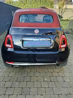 Fiat 500c, Auto's, Fiat, Voorwielaandrijving, Stof, Zwart, Cabriolet