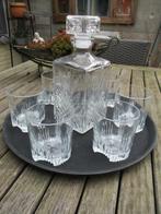 Whiskey set 6 glazen met fles in originele doos, Verzamelen, Glas en Drinkglazen, Ophalen, Nieuw, Borrel- of Shotglas