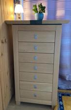 Eiken ladekast, Ophalen, 5 laden of meer, 100 tot 150 cm, Eikenhout