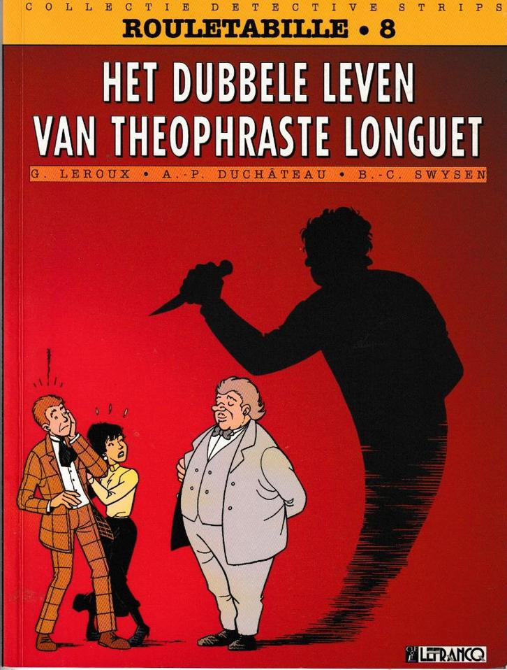 Strip Rouletabille nr. 8 - Het dubbele leven van Theophraste, Livres, BD, Envoi