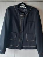 Zwart jasje met bies, Vêtements | Femmes, Vestes & Costumes, Comme neuf, Enlèvement, Manteau, Noir