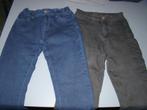 2 jeans broeken voor meisje , maat 158, verstelbare taille, Meisje, C&A., Ophalen of Verzenden, Broek