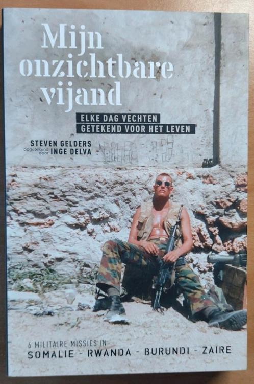 Steven Gelders - Mijn onzichtbare vijand, Boeken, Overige Boeken, Nieuw, Ophalen of Verzenden