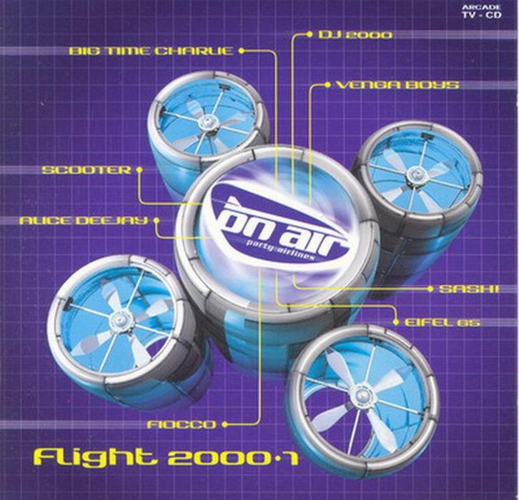 CD * ON AIR - FLIGHT 2000-1, Cd's en Dvd's, Cd's | Dance en House, Zo goed als nieuw, Dance Populair, Ophalen of Verzenden