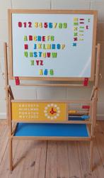 Dubbelzijdig houten speelbord (magnetisch en krijt), Kinderen en Baby's, Overige typen, Gebruikt, Ophalen
